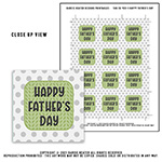 HAPPY FATHER’S DAY PRINTABLE PACKAGING TAG