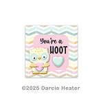 YOU'RE A HOOT PRINTABLE PACKAGING TAG
